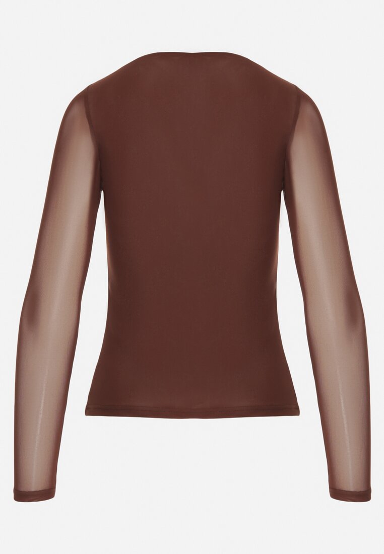 Коричнева Блузка