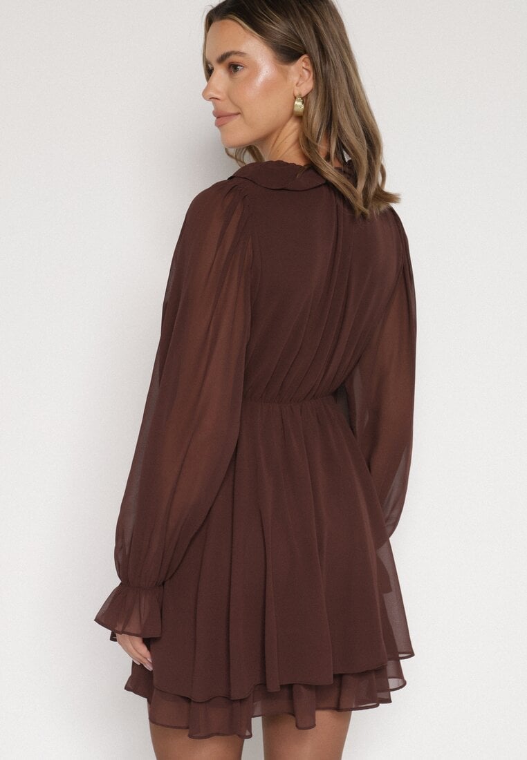 Коричнева Сукня