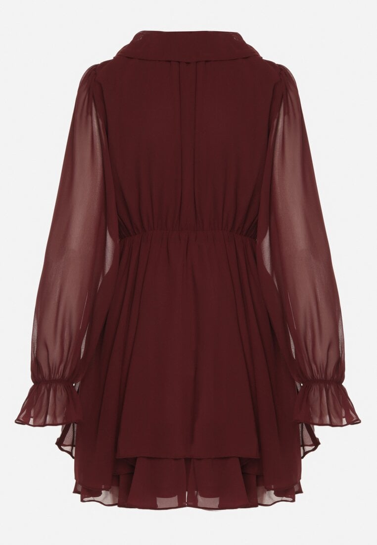 Бордова Сукня