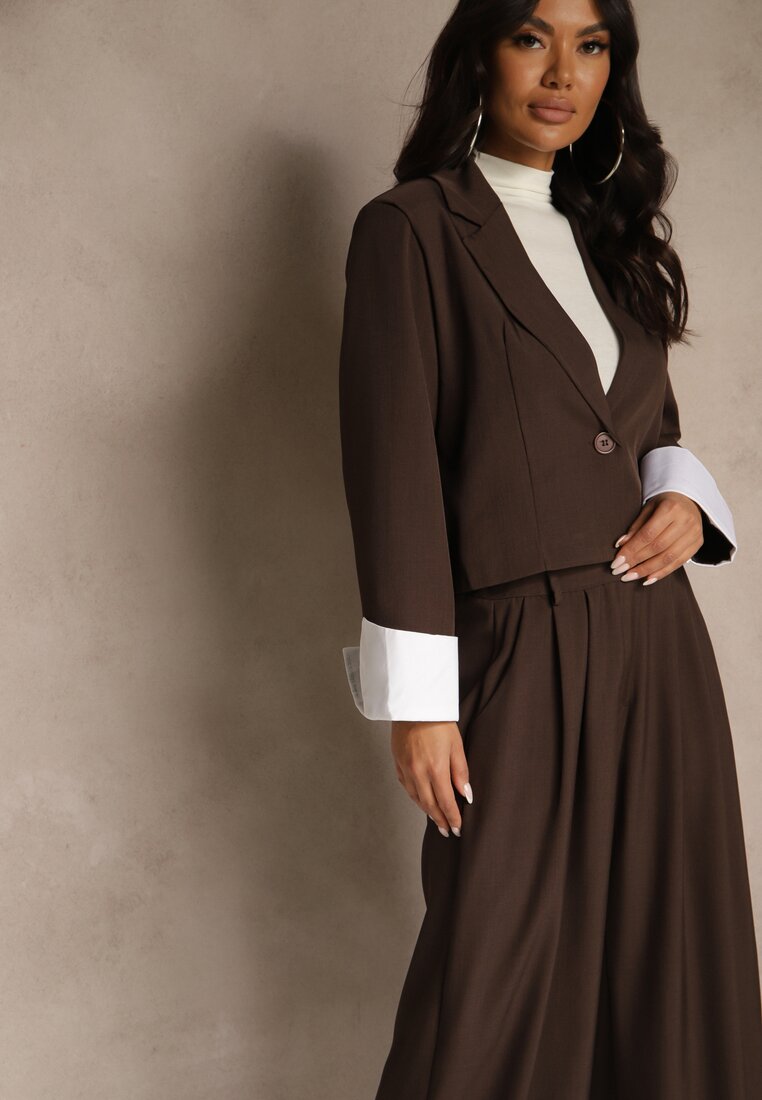 Коричневий Повсякденний Комплект