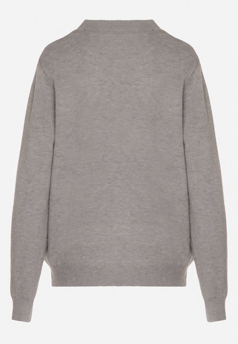 Сірий Светр