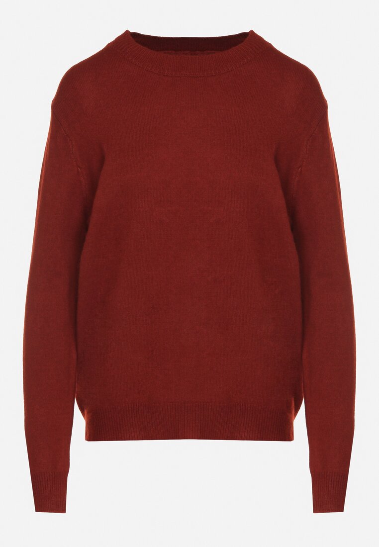 Бордовий Светр