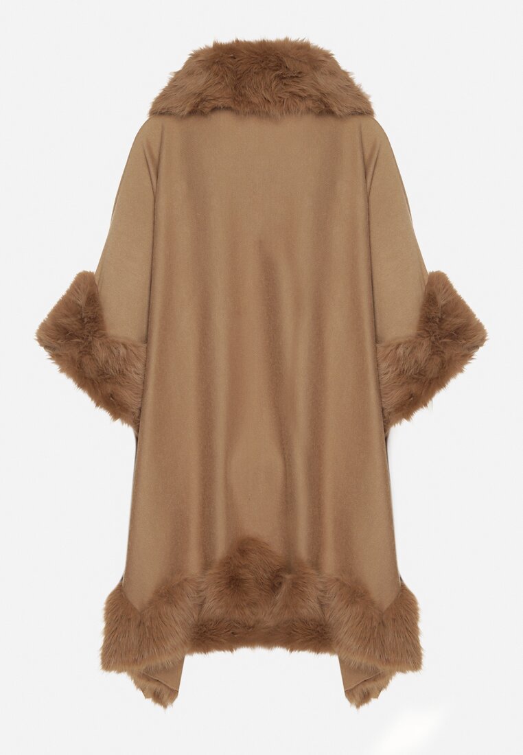Коричневе Пончо