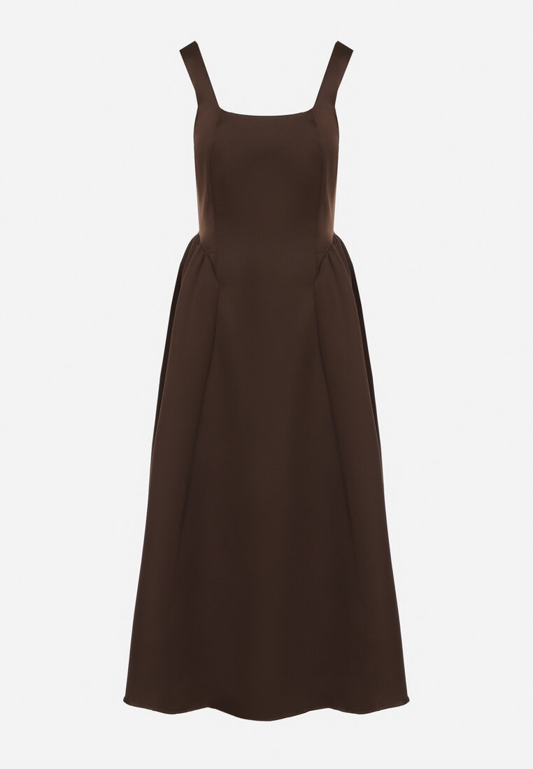 Коричнева Сукня