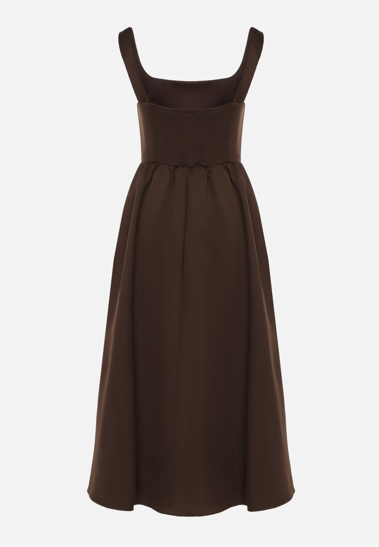 Коричнева Сукня