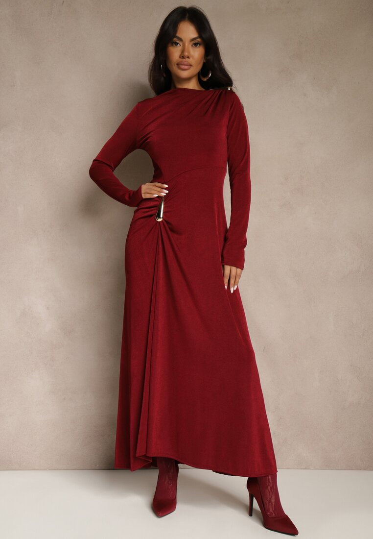Бордова Сукня