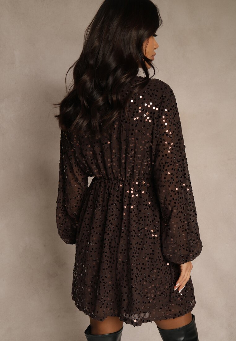 Коричнева Сукня