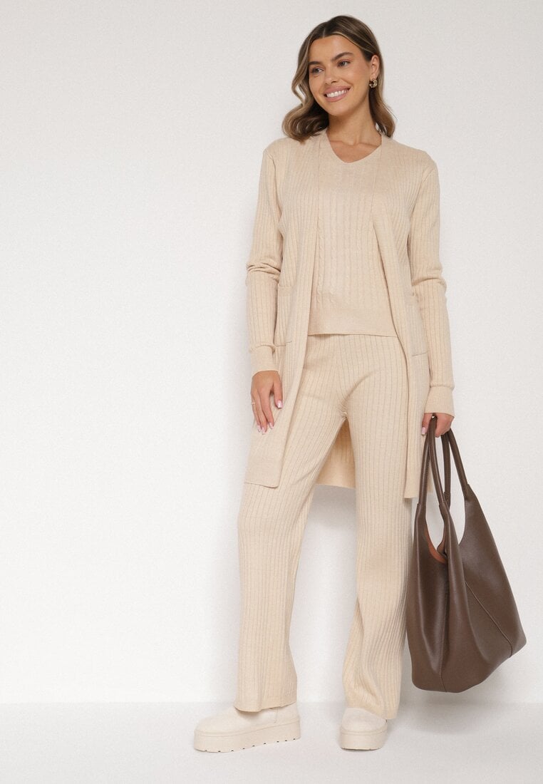 Cвітло-Бежевий Повсякденний Комплект