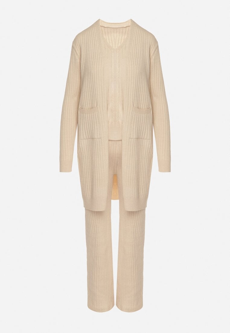 Cвітло-Бежевий Повсякденний Комплект