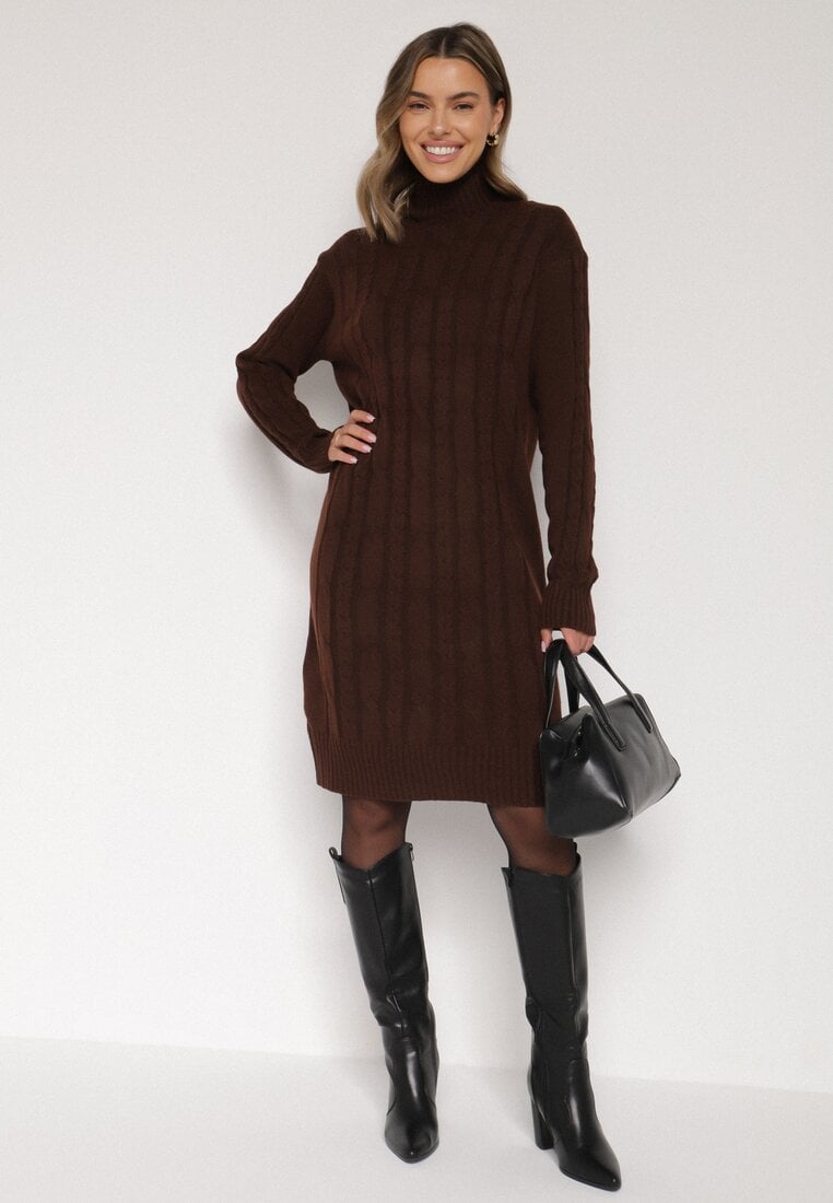 Коричнева Сукня