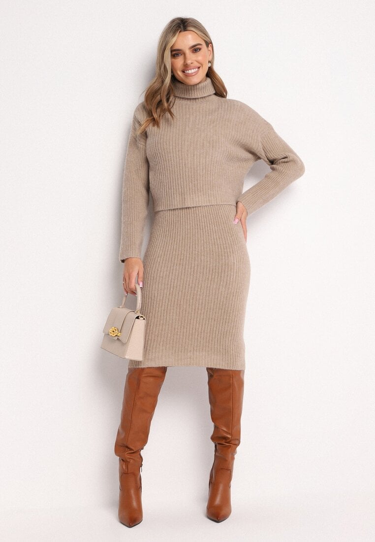 Бежевий Повсякденний Комплект