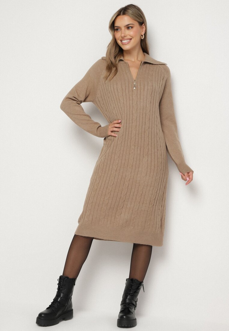 Бежева Сукня