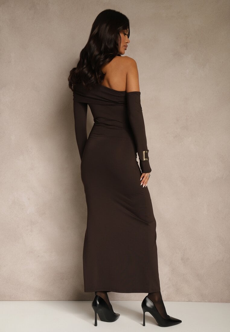 Коричнева Сукня