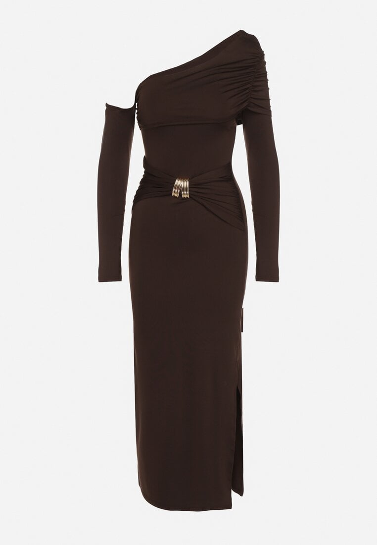 Коричнева Сукня