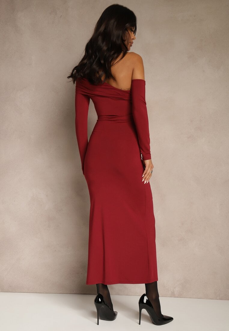 Бордова Сукня