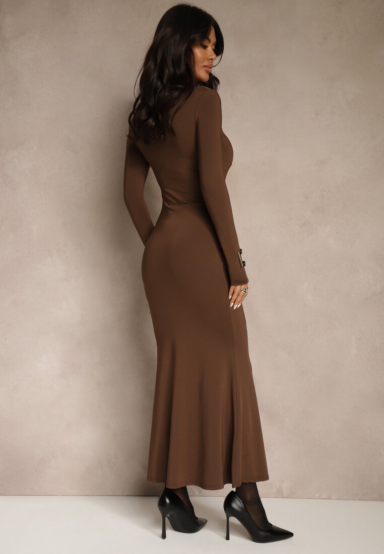 Коричнева Сукня
