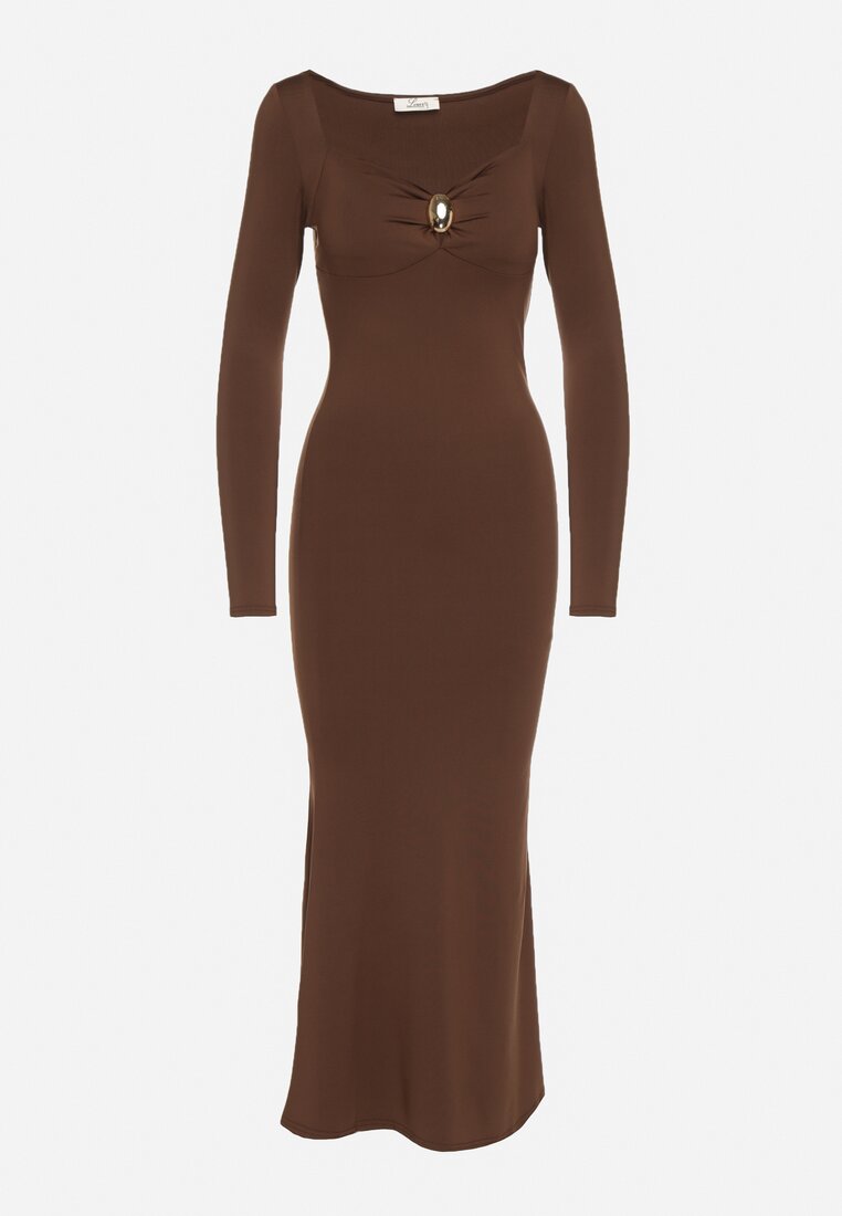 Коричнева Сукня