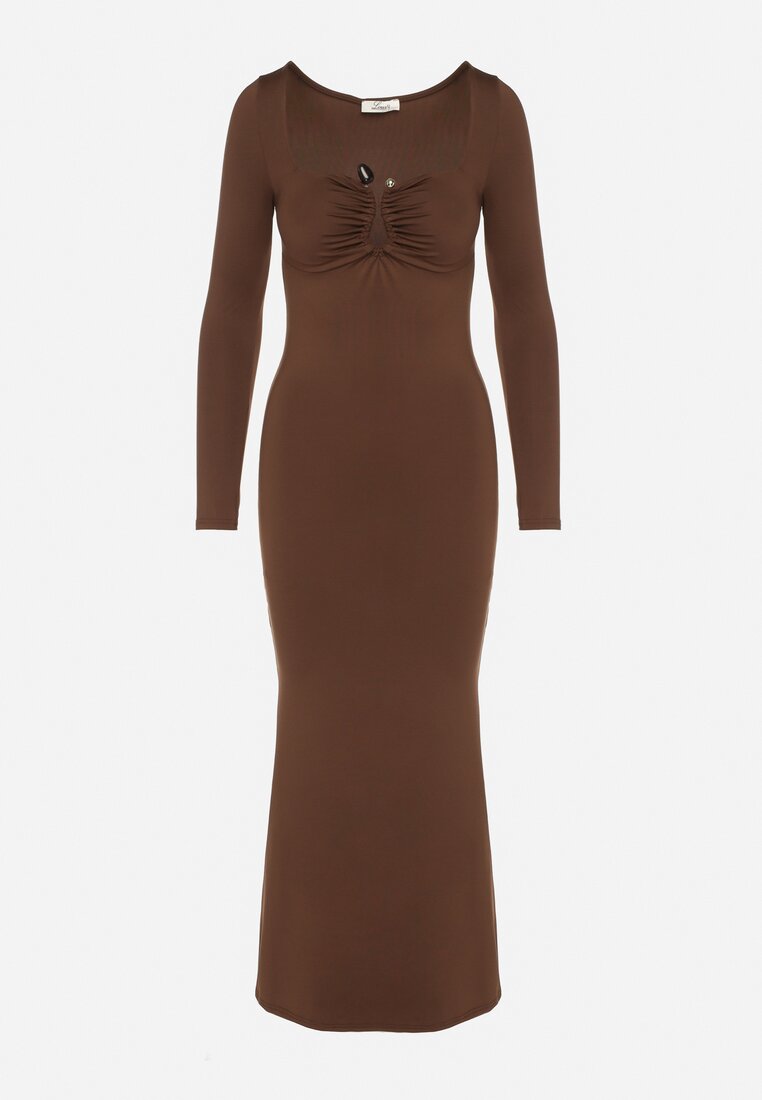 Коричнева Сукня
