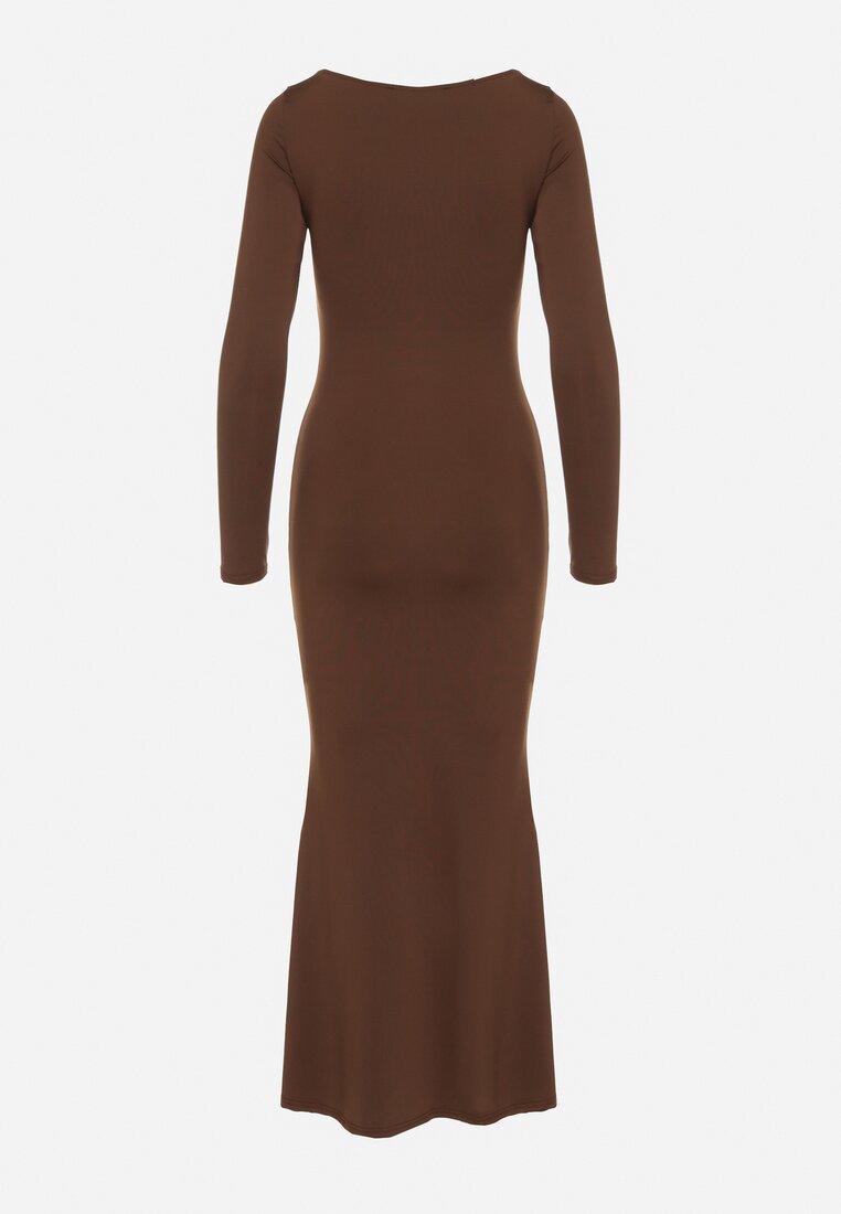 Коричнева Сукня