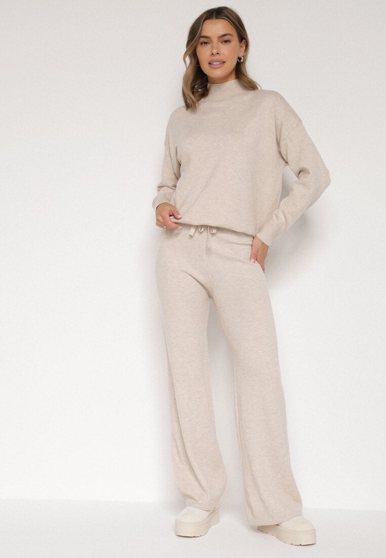 Cвітло-Бежевий Повсякденний Комплект