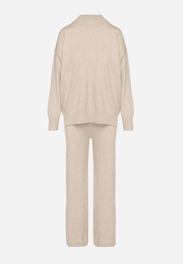 Cвітло-Бежевий Повсякденний Комплект