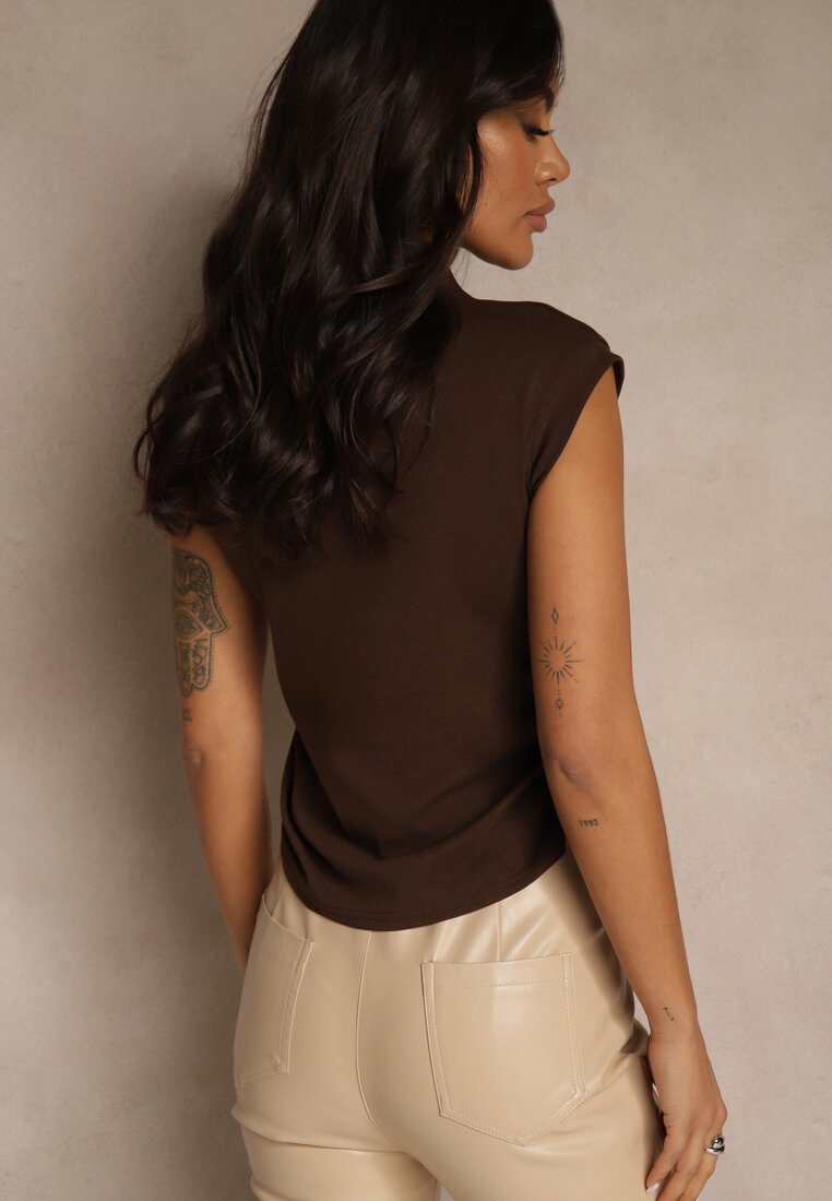 Коричнева Майка