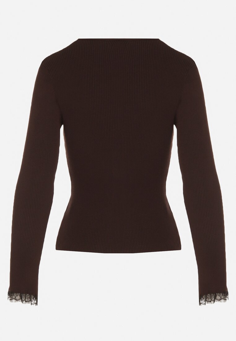 Коричневий Светр