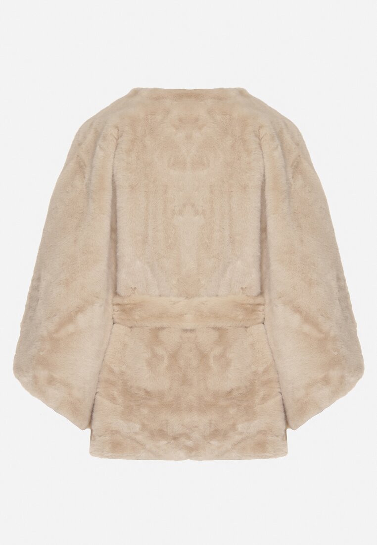 Бежеве Пончо