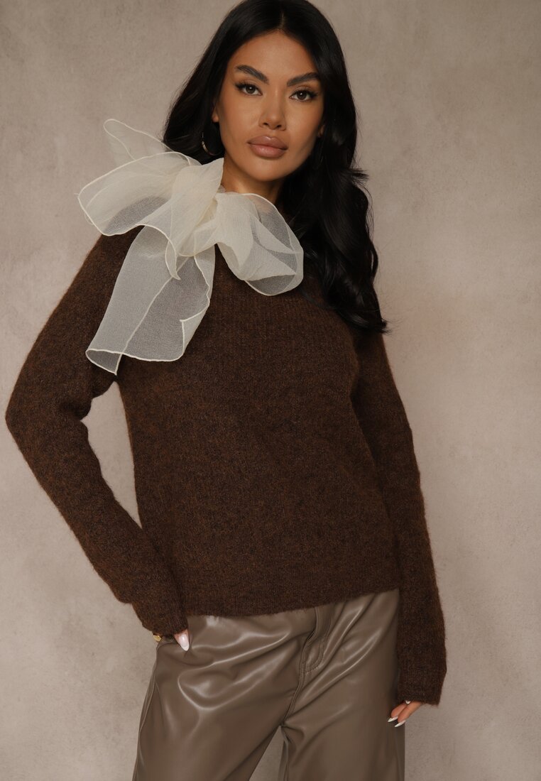 Коричневий Светр