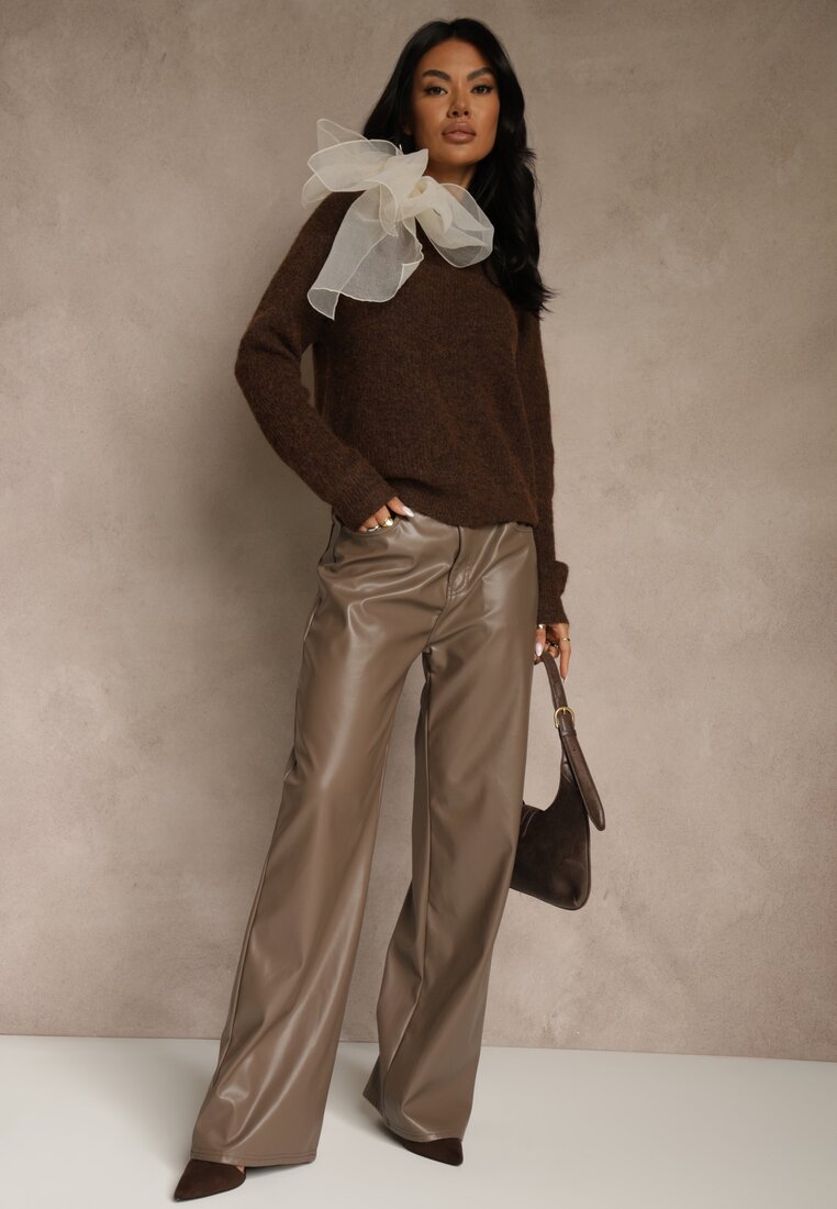 Коричневий Светр