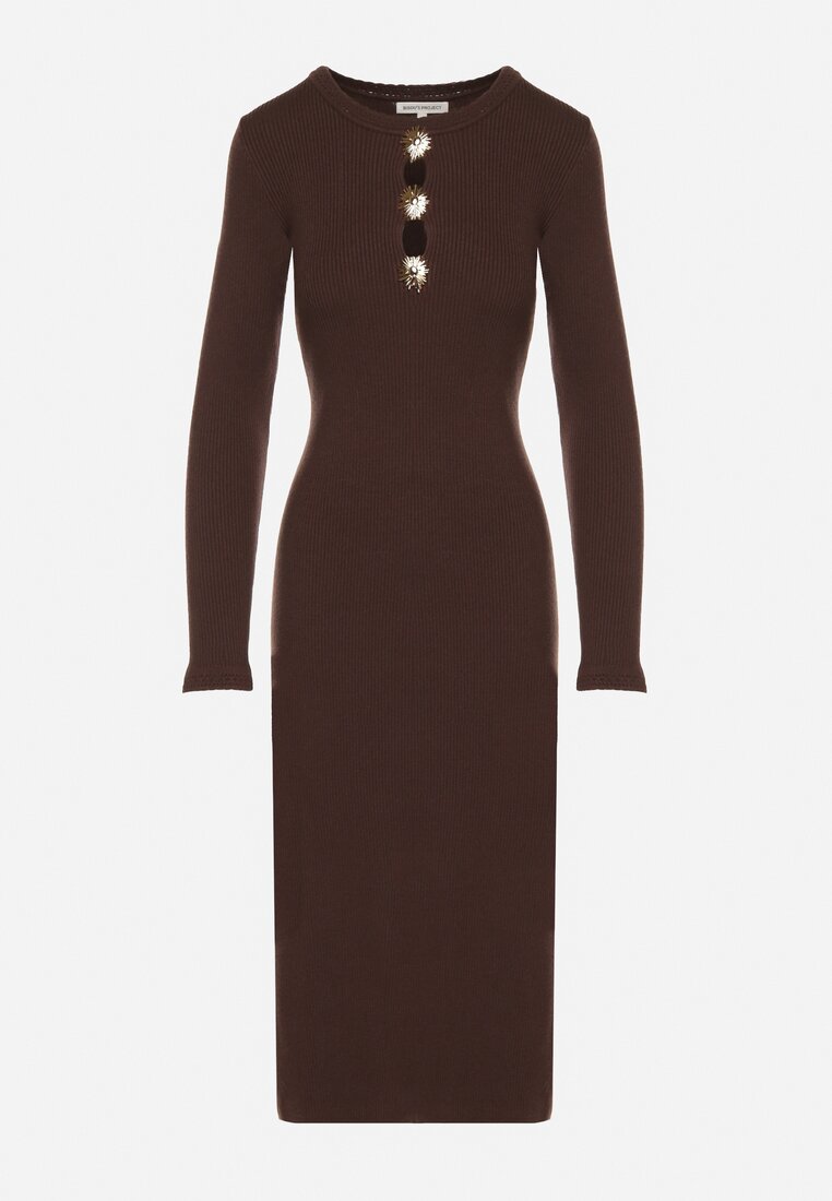 Коричнева Сукня