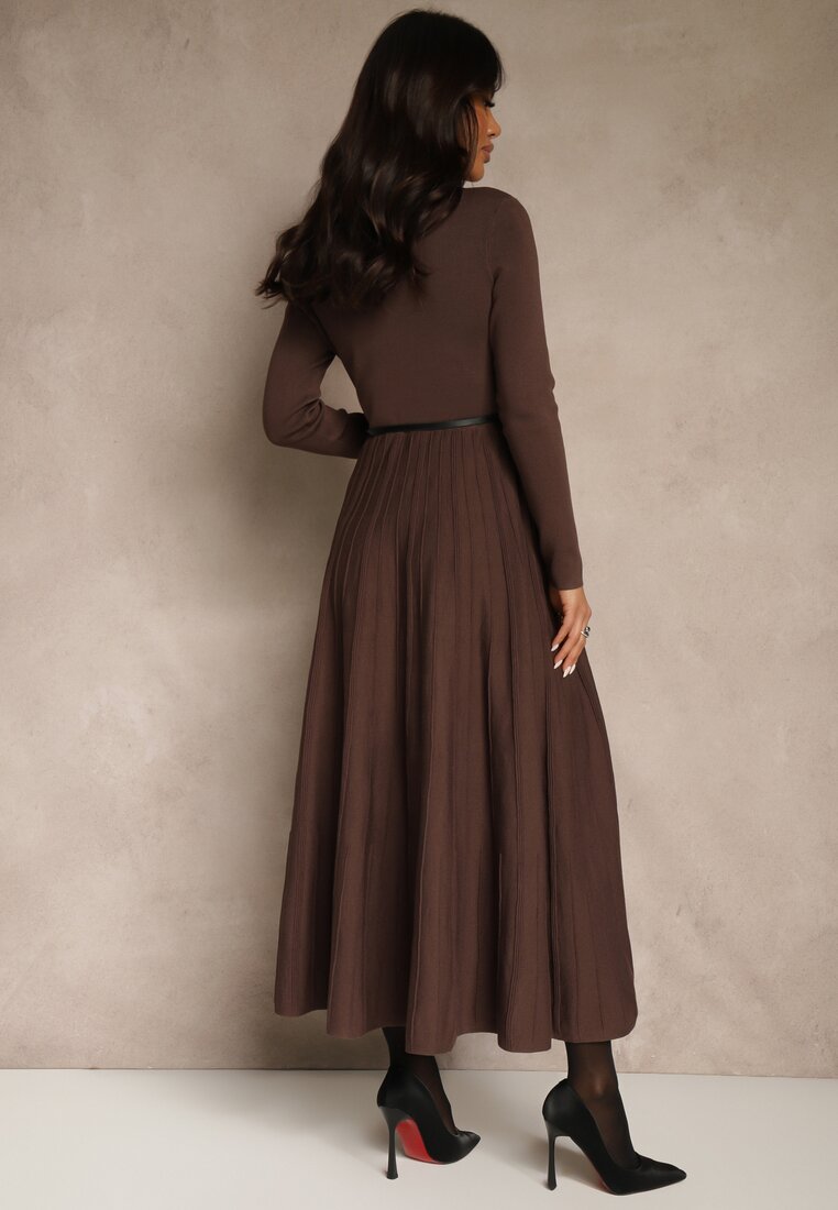 Коричнева Сукня