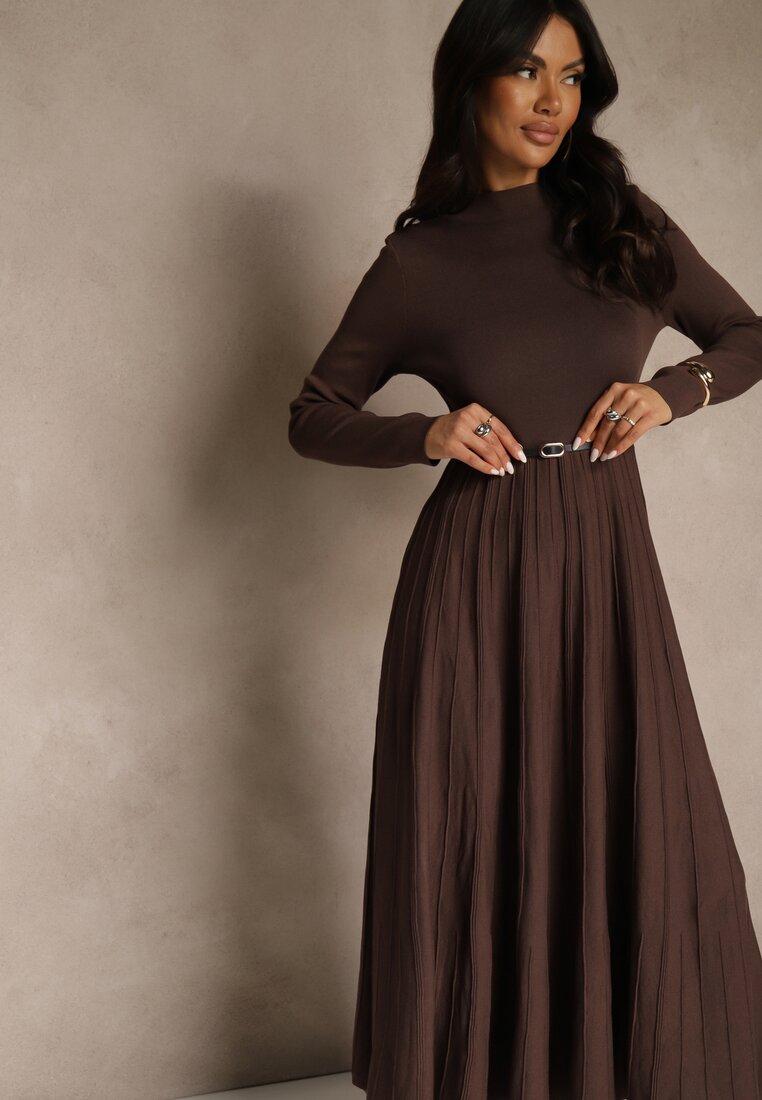 Коричнева Сукня