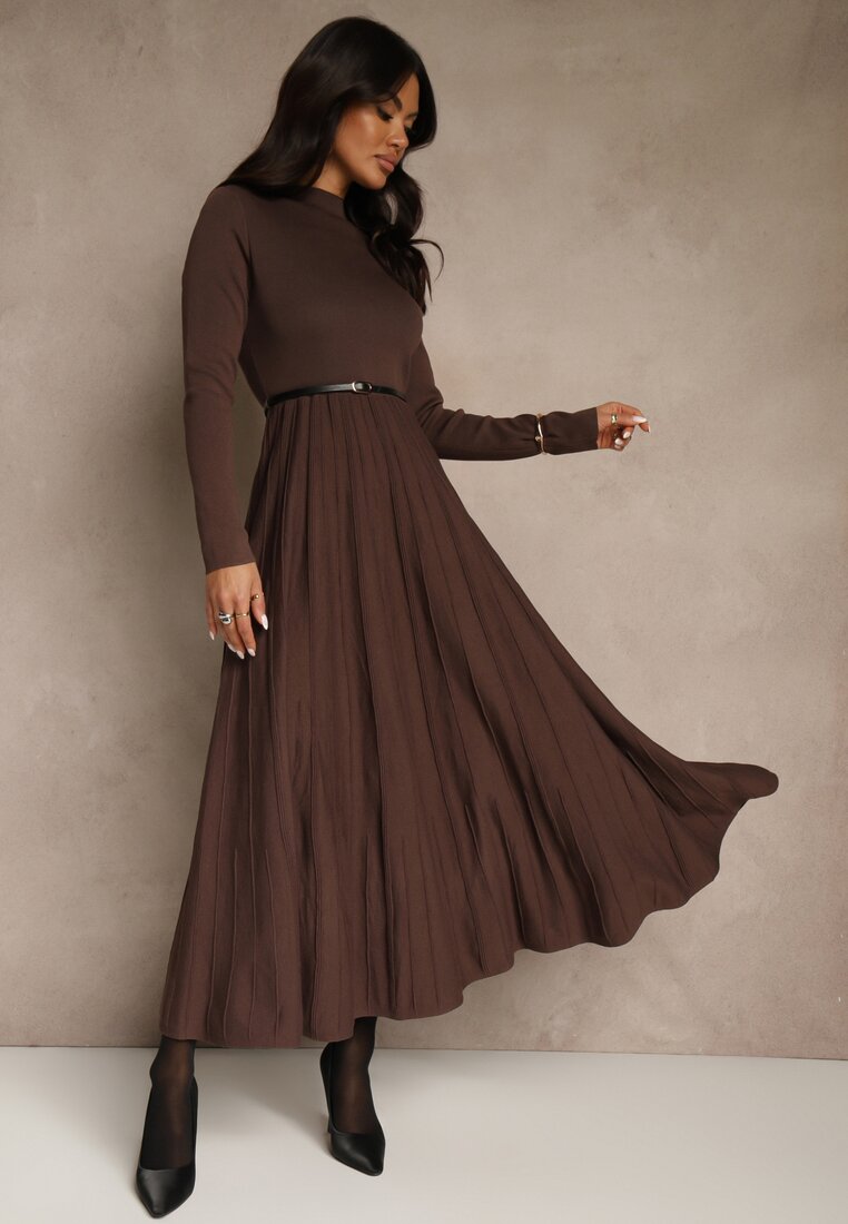 Коричнева Сукня