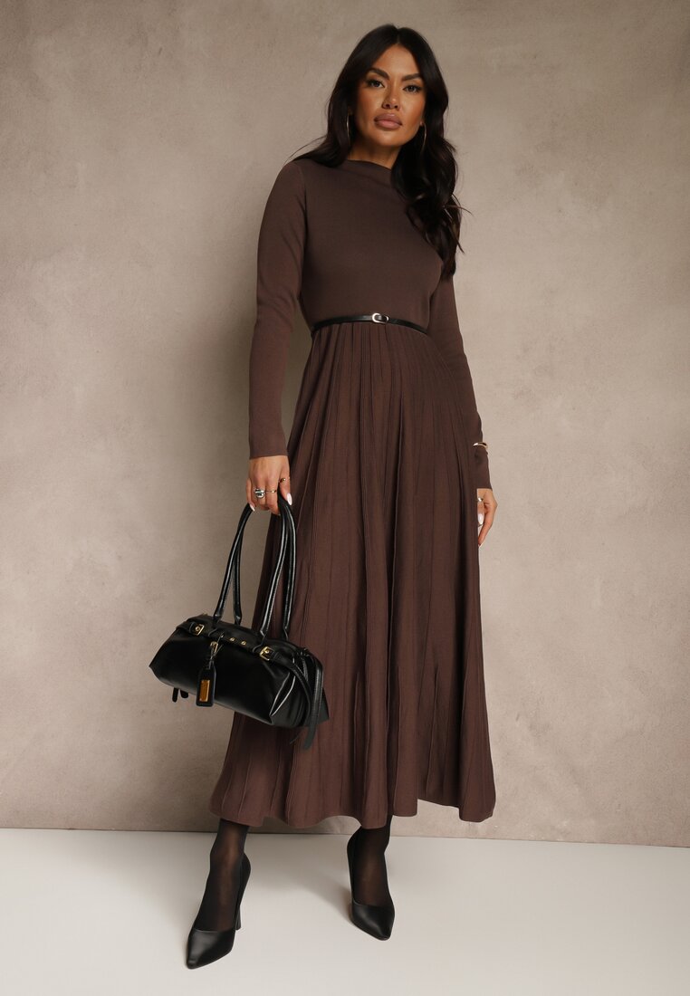 Коричнева Сукня