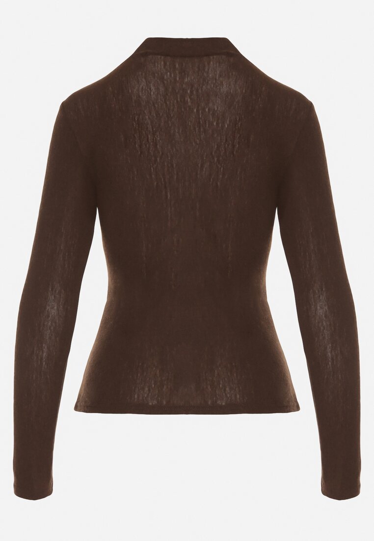 Коричневий Лонгслів