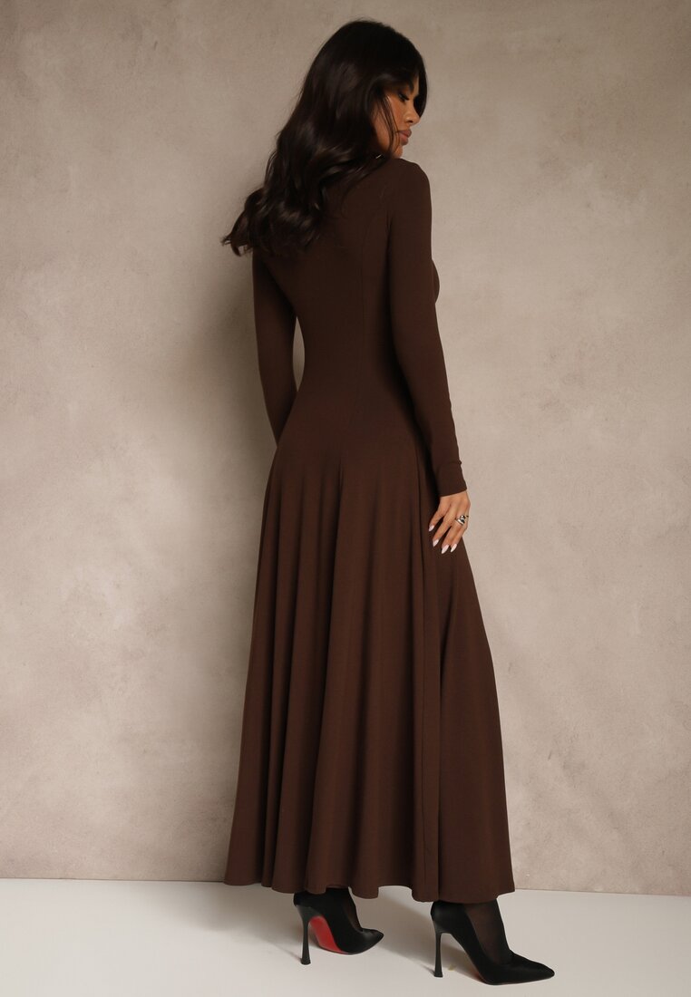 Коричнева Сукня