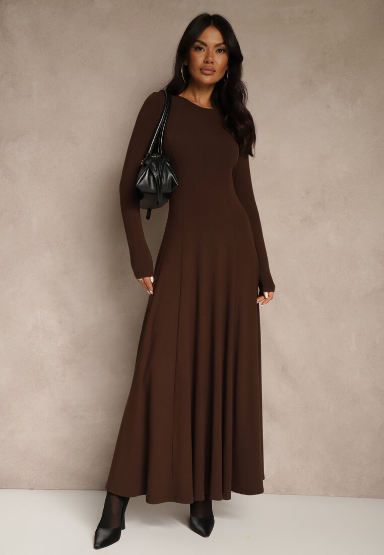 Коричнева Сукня