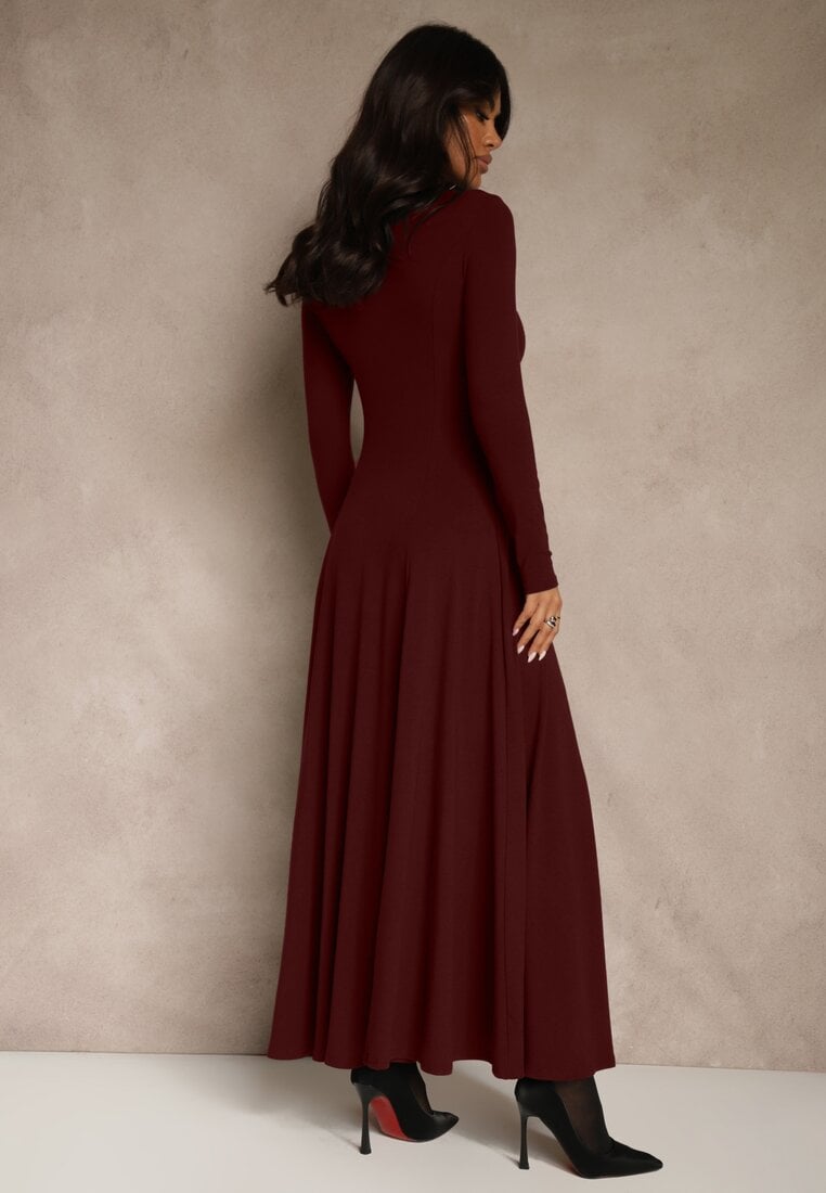 Бордова Сукня