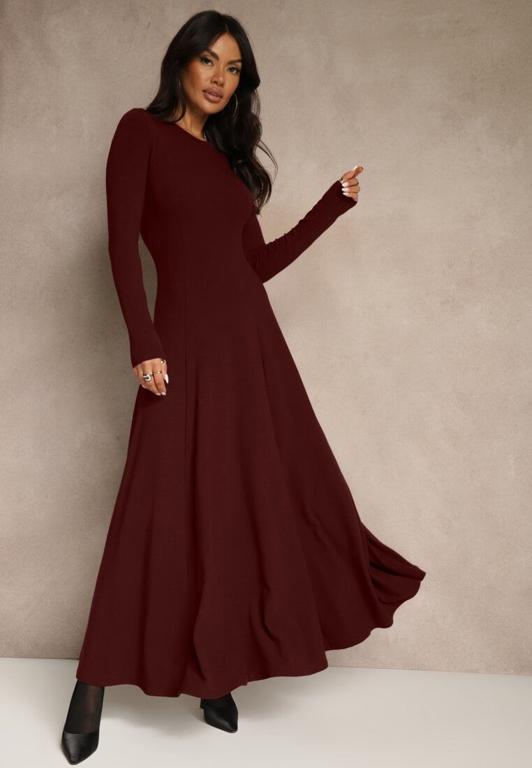 Бордова Сукня