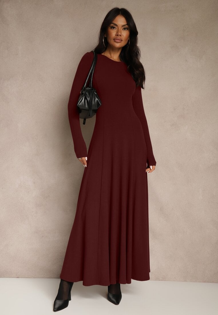 Бордова Сукня