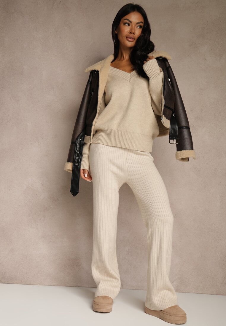 Cвітло-Бежеві Штани