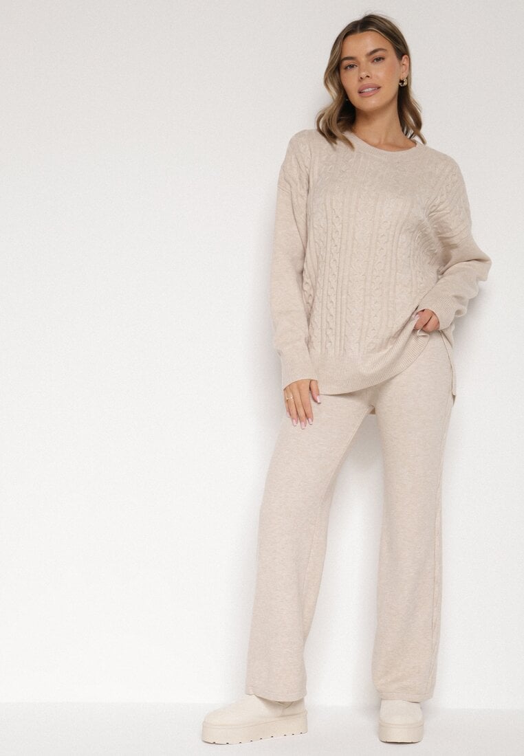 Cвітло-Бежевий Повсякденний Комплект