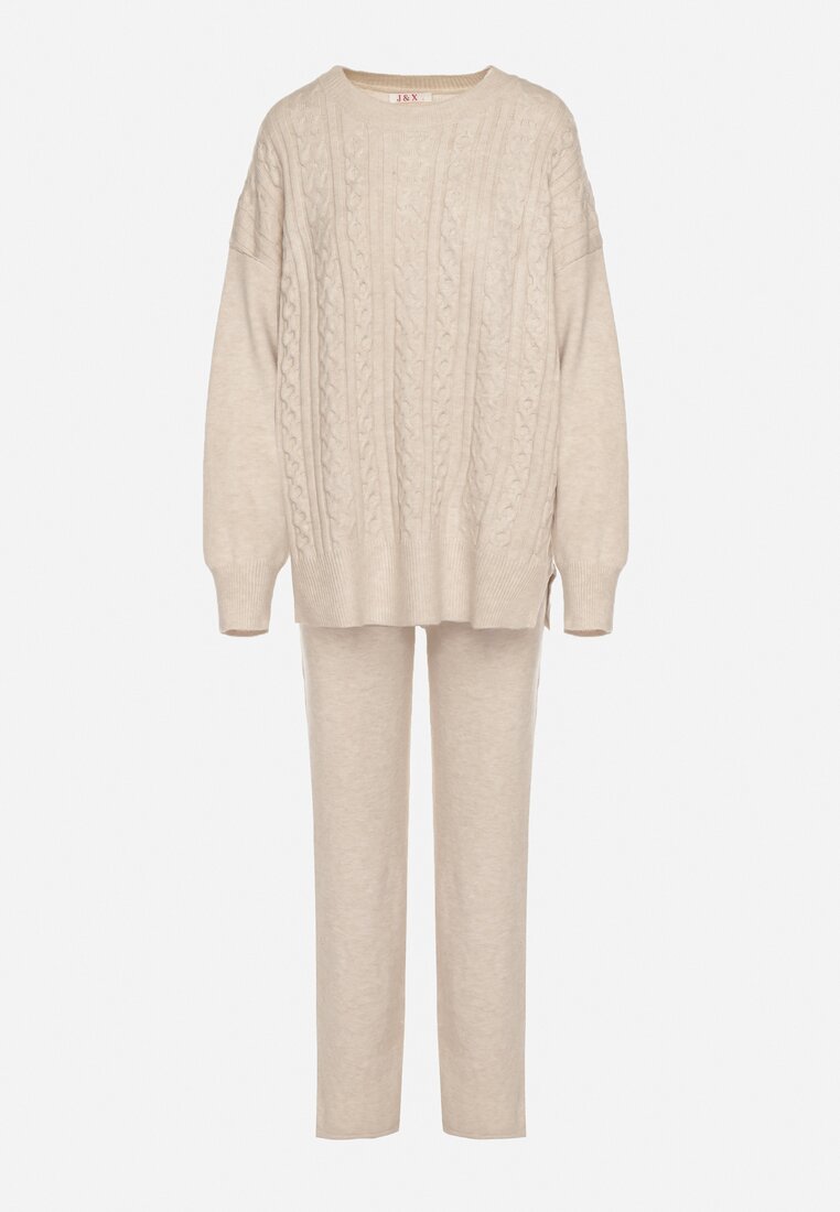 Cвітло-Бежевий Повсякденний Комплект