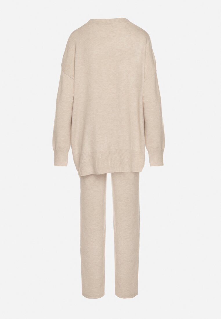 Cвітло-Бежевий Повсякденний Комплект