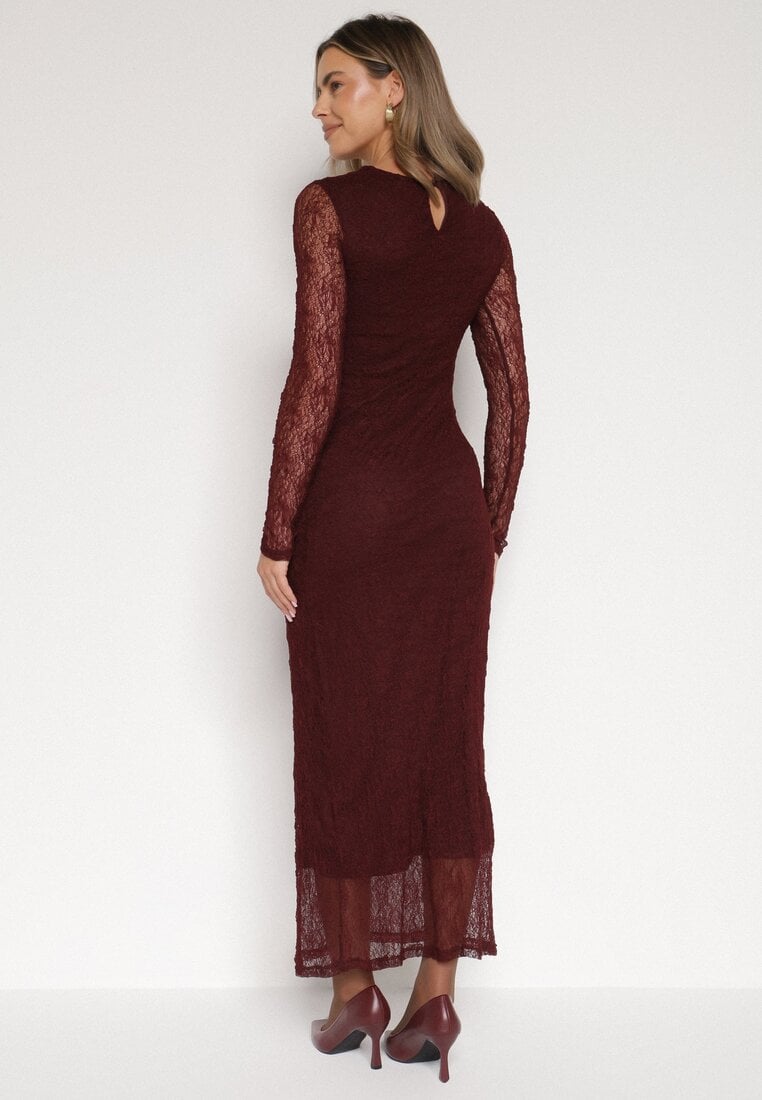 Бордова Сукня