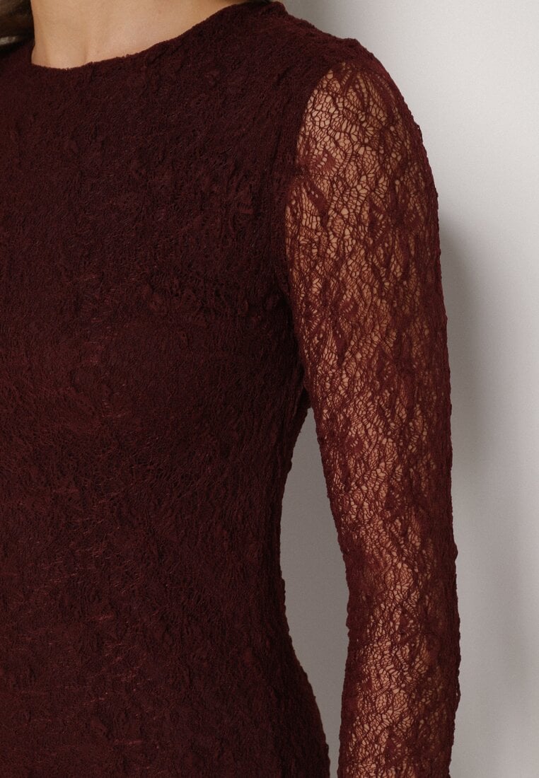 Бордова Сукня