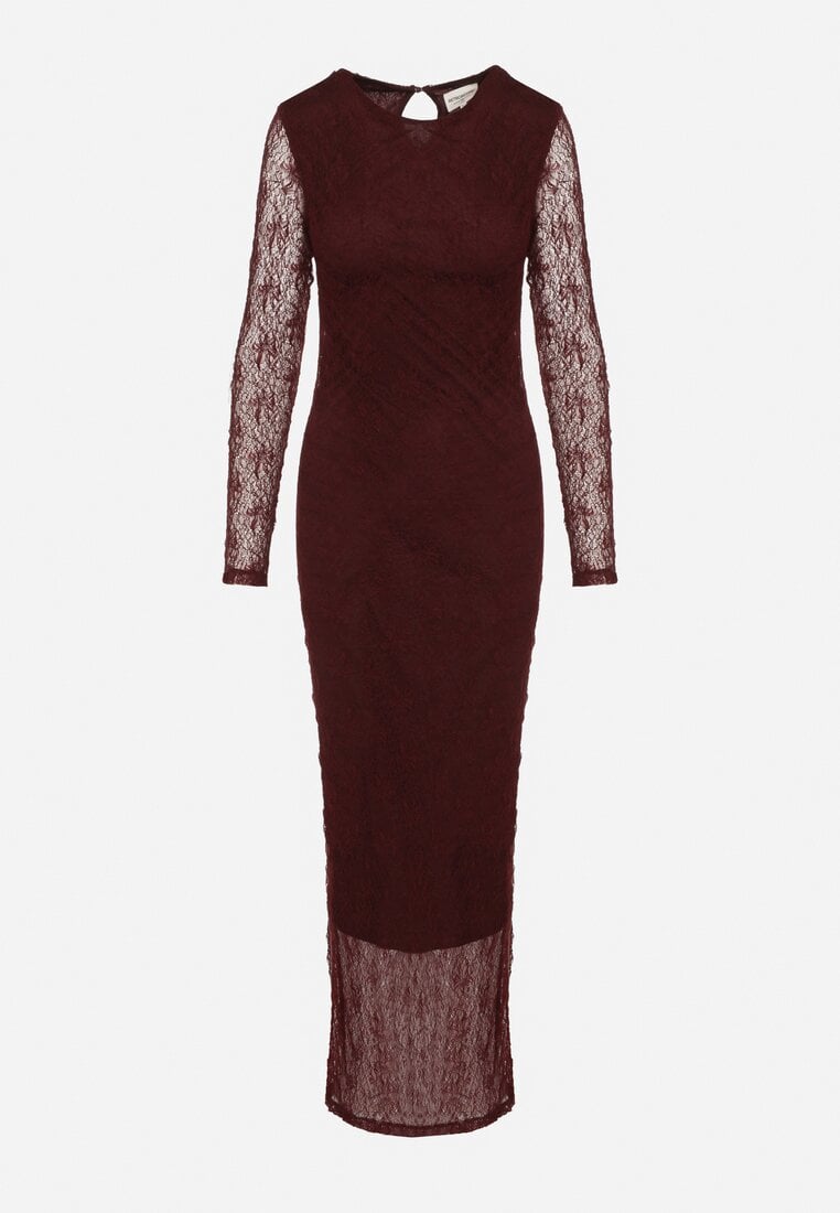 Бордова Сукня