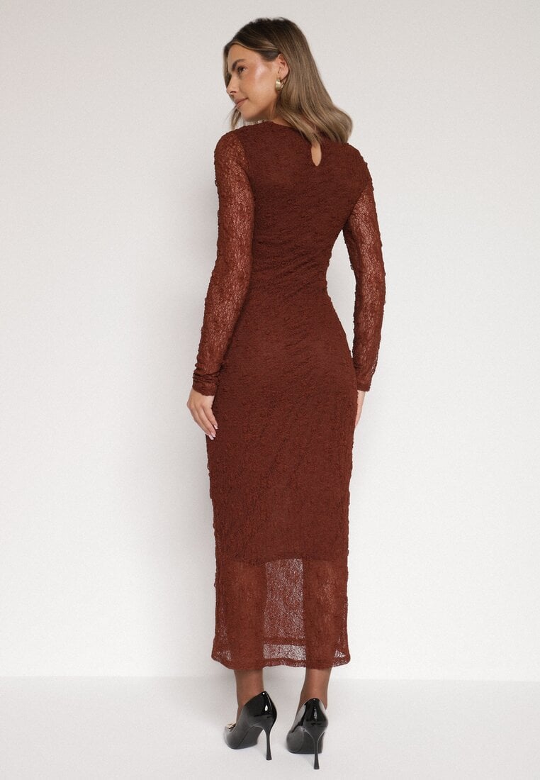 Коричнева Сукня