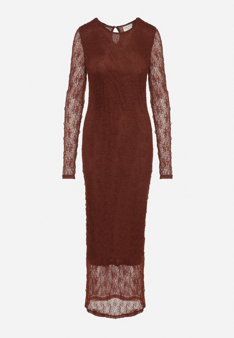 Коричнева Сукня